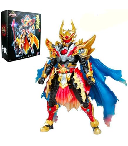 Amazon.co.jp: おもちゃ AULDEY TOYS 鎧甲勇士 炎龍俠 PVC&ABS製塗装